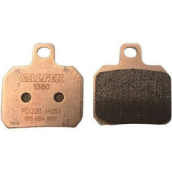 PartzBiz HD DS17220800 - Galfer FD220G1380 1380 HH เซรามิคผ้าเบรคหลังอินเดีย Ducati 1722-0800 17220800 206488 bst สำหรับประสิทธิภาพ track วันอัพเกรด