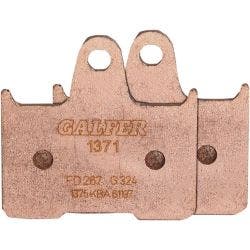 PartzBiz HD DS17220787 - Galfer FD267G1371 ผ้าเบรค Sintered 14-19 Harley Sportster XL OEM #41300053 1722-0787 17220787