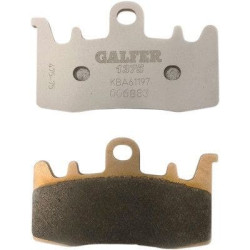PartzBiz HD DS17220799 - Galfer FD475G1375 1375 HH Sintered เซรามิคผ้าเบรคหน้า Indian Triumph Ducati FTR 1722-0799 17220799 206592 bst สำหรับประสิทธิภาพ track วันอัพเกรด