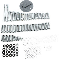 PartzBiz HD GWP-48-17 - Gardner Westcott P-48-17 Chrome Steel Engine Trans Motor Bolt Kit 17-19 Harley M8 PartzBiz HD GWP-48-17 - Gardner Westcott P-48-17 Chrome Steel Engine Trans Motor Bolt Kit 17-19 Harley M8