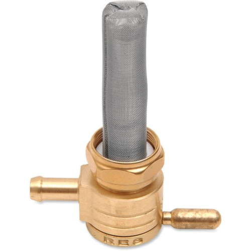 PartzBiz HD: 4415396-Golan Raw Brass 76-312S-BS Click-Slick 22mm Straight Facing Petcock Harley | 76-312S-BS PartzBiz HD: 4415396-Golan Raw Brass 76-312S-BS Click-Slick 22mm Straight Facing Petcock Harley | 76-312S-BS