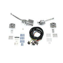 PartzBiz HD VT26-2185 - ชุดควบคุมแฮนด์ 26-2185 Chrome Harley-Davidson Shovelhead XL FL FX 72-81 PartzBiz HD VT26-2185 - ชุดควบคุมแฮนด์ 26-2185 Chrome Harley-Davidson Shovelhead XL FL FX 72-81