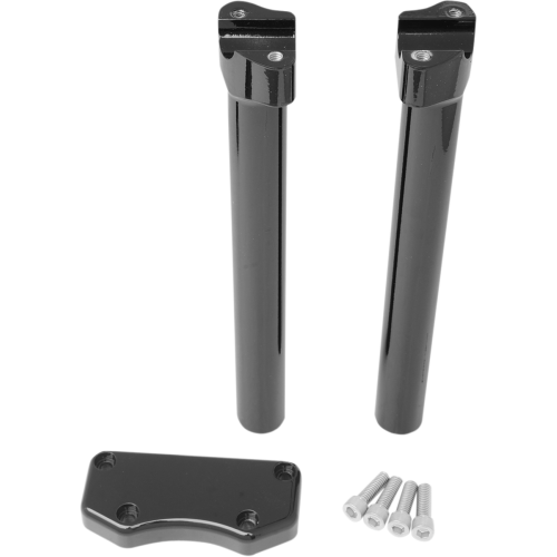 PartzBiz HD: 4415272-Drag Straight Black 12 ” Tall Forged Aluminium Risers พร้อมแคลมป์ 1 ” สำหรับ Harley | ลากพิเศษ PartzBiz HD: 4415272-Drag Straight Black 12 ” Tall Forged Aluminium Risers พร้อมแคลมป์ 1 ” สำหรับ Harley | ลากพิเศษ