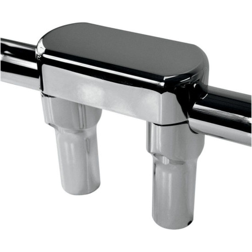 PartzBiz HD: 4415280-Drag Straight Chrome 4" Tall Forged Aluminum Risers W/ 1.5" Clamp for Harley | Drag Specialties PartzBiz HD: 4415280-Drag Straight Chrome 4" Tall Forged Aluminum Risers W/ 1.5" Clamp for Harley | Drag Specialties