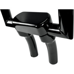 PartzBiz HD DS06020607 - Drag Black 5.5 ” สูง 1.5 ” ไรเซอร์อะลูมิเนียมฟอร์จแบบดึงกลับได้ พร้อมแคลมป์ 1.5 ” Harley | ลากพิเศษ PartzBiz HD DS06020607 - Drag Black 5.5 ” สูง 1.5 ” ไรเซอร์อะลูมิเนียมฟอร์จแบบดึงกลับได้ พร้อมแคลมป์ 1.5 ” Harley | ลากพิเศษ
