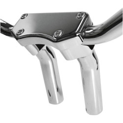 PartzBiz HD DS06020590 - Drag Chrome 5.5” สูง 1.5” Risers อลูมิเนียมฟอร์จแบบดึงกลับพร้อมแคลมป์ 1” Harley | ลากพิเศษ PartzBiz HD DS06020590 - Drag Chrome 5.5” สูง 1.5” Risers อลูมิเนียมฟอร์จแบบดึงกลับพร้อมแคลมป์ 1” Harley | ลากพิเศษ