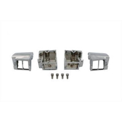 PartzBiz HD VT26-0548 - Handlebar Switch Housing Set Chrome Harley Softail Dyna Sportster 82-95 26-0548
