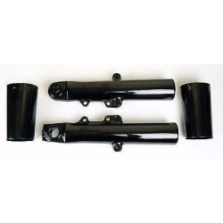 PartzBiz HD EPC-LEGS-49-BLK - Harley Davidson 14-Up Touring Fork Legs Powder Coated Gloss Black 49mm Boots PartzBiz HD EPC-LEGS-49-BLK - Harley Davidson 14-Up Touring Fork Legs Powder Coated Gloss Black 49mm Boots