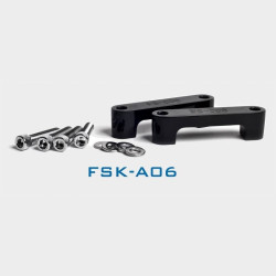 PartzBiz HD HHI-FSK-A06 - HHI Black Fender FLH Spacers For 23" 26" Fenders 6" Wide Harley FLH/T | FSK-A06 PartzBiz HD HHI-FSK-A06 - HHI Black Fender FLH Spacers For 23" 26" Fenders 6" Wide Harley FLH/T | FSK-A06
