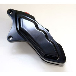 PartzBiz HD HHI-LHSAB6013 - HHI Hawg Halters 6 Piston Black Left Side Caliper Harley Davidson 13" Dresser | LHSAB6013