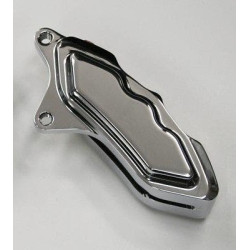 PartzBiz HD HHI-LHSCC6013 - HHI Hawg Halters 6 Piston Chrome Left Side Caliper Harley Davidson 13" Dresser | LHSCC6013
