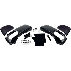 PartzBiz HD DS44050290 - Hog Tunes Ht-Lid 6X9 Speaker Lid Saddlebag Set Kit Bagger Harley FLH/T 98-13 | HT-ฝาปิด 4405-0290 44050290