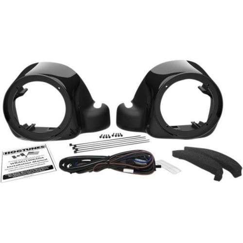 PartzBiz HD: 4414769-Hogtunes Wild Boar Audio อะแดปเตอร์ลำโพงแฟริ่งล่าง 6.5” Harley Liquid Cooled PartzBiz HD: 4414769-Hogtunes Wild Boar Audio อะแดปเตอร์ลำโพงแฟริ่งล่าง 6.5” Harley Liquid Cooled