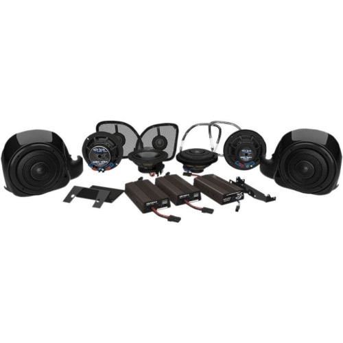 PartzBiz HD: 4414774-Hogtunes Wild Boar Whole Hog RG แอมป์ 900 วัตต์และชุดลำโพง 6 ตัว Harley Ultra 16-19 อัพเกรดระบบเสียง 4405-0544 44050544 PartzBiz HD: 4414774-Hogtunes Wild Boar Whole Hog RG แอมป์ 900 วัตต์และชุดลำโพง 6 ตัว Harley Ultra 16-19 อัพเกรดระบบเสียง 4405-0544 44050544