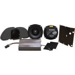 PartzBiz HD DS44050669 - HogTunes XLF โคแอกเชียล 5.25” 2 โอห์ม 225W ลำโพงหน้า 2 ทิศทาง Harley FLTR 98-13 4405-0669 44050669 225 RG KIT-XL road glide touring davidson ดีที่สุดสำหรับการซื้อ