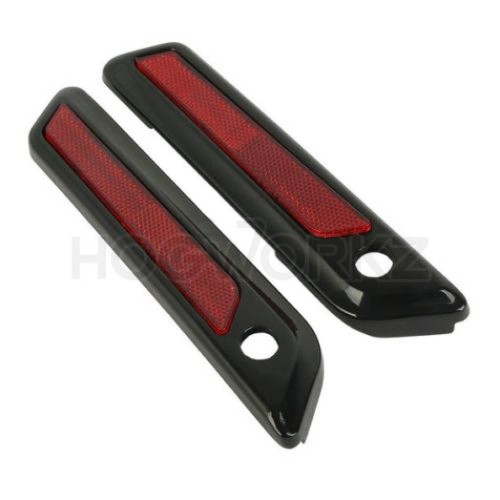 PartzBiz HD: 4414787-Hogworkz Blackout Saddlebag Lid Lever & Latch Hinge Cover สำหรับ Harley 14-18 | HW129140-HW157801 PartzBiz HD: 4414787-Hogworkz Blackout Saddlebag Lid Lever & Latch Hinge Cover สำหรับ Harley 14-18 | HW129140-HW157801