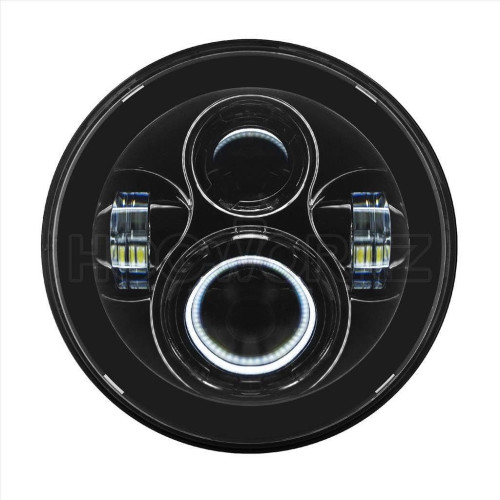 PartzBiz HD: 4414709-Hogworkz Blackout 7 ” ไฟหน้า LED สไตล์ Harley Daymaker FLH/T PartzBiz HD: 4414709-Hogworkz Blackout 7 ” ไฟหน้า LED สไตล์ Harley Daymaker FLH/T