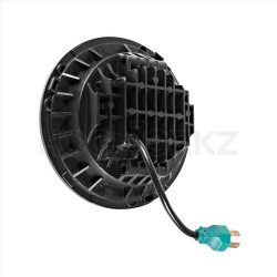 PartzBiz HD HW167004-HW195203 - Hogworkz Chrome 7" LED HaloMaker Headlight with Aux. Passing Lamps 94-19 Harley PartzBiz HD HW167004-HW195203 - Hogworkz Chrome 7" LED HaloMaker Headlight with Aux. Passing Lamps 94-19 Harley