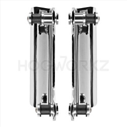PartzBiz HD HW163001 - Hogworkz Chrome Docking ฮาร์ดแวร์สำหรับ Harley 09-13 FLH/T Repl 54205-09A Repl 54205-09A PartzBiz HD HW163001 - Hogworkz Chrome Docking ฮาร์ดแวร์สำหรับ Harley 09-13 FLH/T Repl 54205-09A Repl 54205-09A