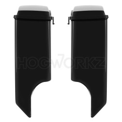 PartzBiz HD HW156001 - Hogworkz Unpainted 6" x 9" Speaker Lids for Harley Touring '14-'18 Saddlebags | HW153001