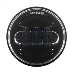 PartzBiz HD HW195204 - Hogworkz Harley Blackout 4.5” ไฟส่องผ่าน LED เสริม 94-19 HW195204