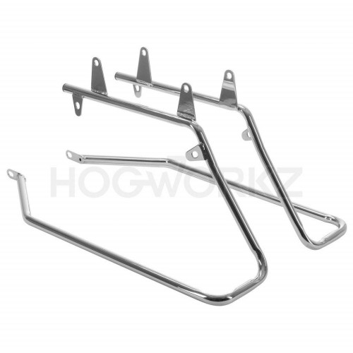 PartzBiz HD: 4414614-ชุดแปลงกระเป๋าข้าง Hogworks Standard พร้อมขายึดโครเมียม Harley Softail 18-Up PartzBiz HD: 4414614-ชุดแปลงกระเป๋าข้าง Hogworks Standard พร้อมขายึดโครเมียม Harley Softail 18-Up