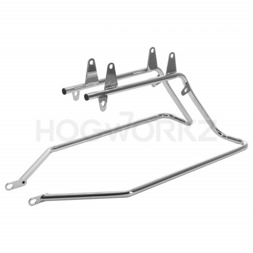 PartzBiz HD: 4414581-ชุดแปลงกระเป๋าข้าง Hogworkz แบบยืดได้ พร้อมขายึดโครเมียม Harley Softail 18-Up PartzBiz HD: 4414581-ชุดแปลงกระเป๋าข้าง Hogworkz แบบยืดได้ พร้อมขายึดโครเมียม Harley Softail 18-Up