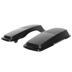 PartzBiz HD HW152008 - Hogworkz Vivid Black 6" x 9" Speaker Lids Harley Touring 93-13 Saddlebags | HW152008 PartzBiz HD HW152008 - Hogworkz Vivid Black 6" x 9" Speaker Lids Harley Touring 93-13 Saddlebags | HW152008