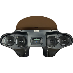 PartzBiz HD DS23300278 - Hoppe Media Center Fairings 5566 W/Black Hand Controls; 4 Harley 15-23 FLRT | HPKT-1017A PartzBiz HD DS23300278 - Hoppe Media Center Fairings 5566 W/Black Hand Controls; 4 Harley 15-23 FLRT | HPKT-1017A