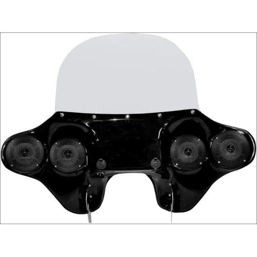 PartzBiz HD: 4414520-Hoppe Rodzilla Quick Detach Fairing Speakers JHD40BT FLSTC พร้อมระบบควบคุมแฮนด์ | HDF-SFT-RZ-HC