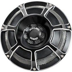 PartzBiz HD AN70-218 - Arlen Ness Beveled Gloss Black 110db Horn for Harley 91-15 Sportster XL Models | 70-218