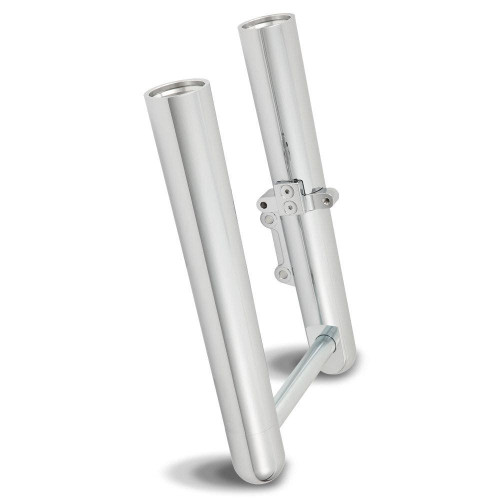 PartzBiz HD: 4414474-Arlen Ness Hot Fork Legs Lower Sliders Smooth Chrome Harley Softail 07-15 FLST | 06-550 PartzBiz HD: 4414474-Arlen Ness Hot Fork Legs Lower Sliders Smooth Chrome Harley Softail 07-15 FLST | 06-550