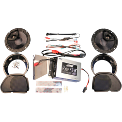 PartzBiz HD RPKT-200HR13 - ชุดลำโพง J&M JMC ROKKER 200W 2-Channel Amplifier Harley Road Glide 98-13 PartzBiz HD RPKT-200HR13 - ชุดลำโพง J&M JMC ROKKER 200W 2-Channel Amplifier Harley Road Glide 98-13