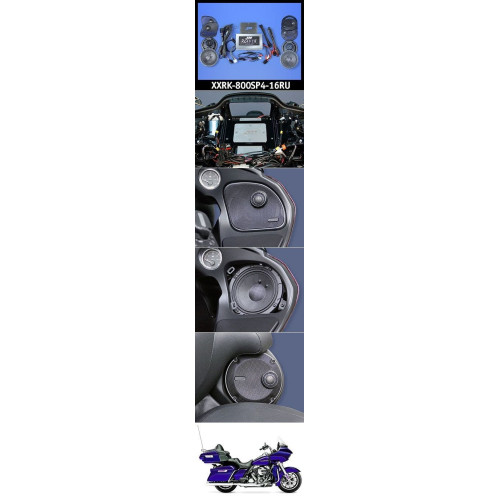 PartzBiz HD: 4414349-J&M Rokker XXR Extreme 700w 4-Speaker & Amp Install Kit 16-20 Harley FLTRU XXRK-800SP4-16RU best for davidson sound system upgrade PartzBiz HD: 4414349-J&M Rokker XXR Extreme 700w 4-Speaker & Amp Install Kit 16-20 Harley FLTRU XXRK-800SP4-16RU best for davidson sound system upgrade