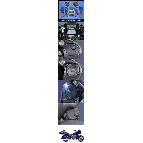 PartzBiz HD: 4414353-J&M Rokker XXR Extreme 800w 6-Speaker & Amp Install Kit 16-20 Harley FLTRU XXRK-800LW6-16RU ดีที่สุดสำหรับการอัพเกรดระบบเสียง davidson PartzBiz HD: 4414353-J&M Rokker XXR Extreme 800w 6-Speaker & Amp Install Kit 16-20 Harley FLTRU XXRK-800LW6-16RU ดีที่สุดสำหรับการอัพเกรดระบบเสียง davidson