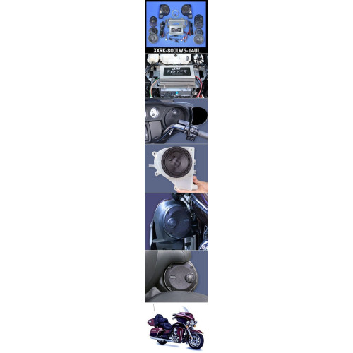 PartzBiz HD: 4414355-J&M ROKKER XXR EXTREME 800w Watt 6-Speaker Amplifier Kit 14-20 Harley Ultra /Ltd | XXRK-800LW6-14UL davidson touring sound system upgrade best for PartzBiz HD: 4414355-J&M ROKKER XXR EXTREME 800w Watt 6-Speaker Amplifier Kit 14-20 Harley Ultra /Ltd | XXRK-800LW6-14UL davidson touring sound system upgrade best for