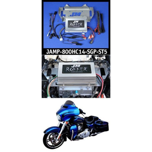 PartzBiz HD: 4414360-J&M ROKKER XXRP 800w 4-CH DSP Stage 5 Amp 14-20 Harley FLHX ด้านหลัง/ล่าง JAMP-800HC14-SGP-ST5 street glide touring davidson เหมาะสำหรับ PartzBiz HD: 4414360-J&M ROKKER XXRP 800w 4-CH DSP Stage 5 Amp 14-20 Harley FLHX ด้านหลัง/ล่าง JAMP-800HC14-SGP-ST5 street glide touring davidson เหมาะสำหรับ