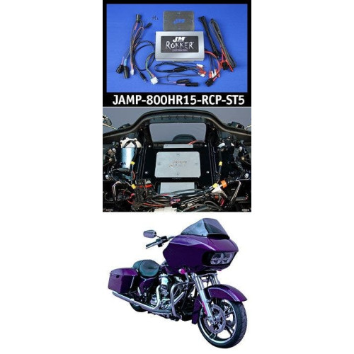 PartzBiz HD: 4414361-J&M ROKKER XXRP 800w 4-CH DSP Stage 5 Amp 15-20 Harley FLTR ด้านหลัง/ล่าง JAMP-800HR15-RCP-ST5 davidson road king glide street PartzBiz HD: 4414361-J&M ROKKER XXRP 800w 4-CH DSP Stage 5 Amp 15-20 Harley FLTR ด้านหลัง/ล่าง JAMP-800HR15-RCP-ST5 davidson road king glide street
