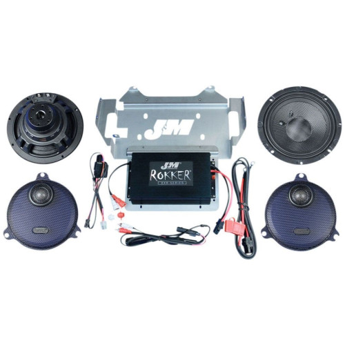 PartzBiz HD: 4414330-J&M Stage-5 Rokkerۮ XXR 400w 2 Channel Amp Speaker Kit Harley Batwing 14-20 PartzBiz HD: 4414330-J&M Stage-5 Rokkerۮ XXR 400w 2 Channel Amp Speaker Kit Harley Batwing 14-20