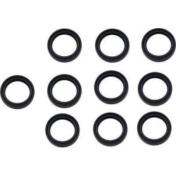 PartzBiz HD DS04070664 - James เปลี่ยนปะเก็น 39 มม.ซีลส้อมด้านหน้า 10 แพ็คสำหรับ Harley 87-Up ใหม่ที่ดีที่สุดเปลี่ยนอัพเกรดระบบกันสะเทือน Chopper Bobber Dyna Sportster