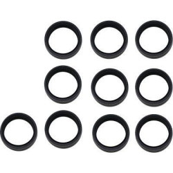 PartzBiz HD DS04070666 - James เปลี่ยนปะเก็น 49 มม.ซีลส้อมด้านหน้า 10 แพ็คสำหรับ Harley 02-Up ใหม่ที่ดีที่สุดเปลี่ยนอัพเกรดระบบกันสะเทือน Chopper Bobber Dyna Sportster JGI-45846-84-10