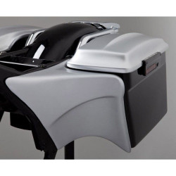 PartzBiz HD JN-2002309 - Jim Nasi Bagger Side Covers For Stretched Harley Dadivson Saddlebags Flh Flt 09-Up | 2002309