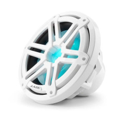 PartzBiz HD JL-M3-10IB-S-Gw-i-4 - JL Audio 10-Inch Marine Subwoofer Driver; Gloss White Sport Grille W/RGB LED PartzBiz HD JL-M3-10IB-S-Gw-i-4 - JL Audio 10-Inch Marine Subwoofer Driver; Gloss White Sport Grille W/RGB LED