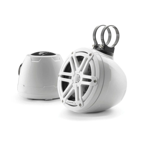 PartzBiz HD: 4414211-JL Audio ระบบโคแอกเซียลแบบปิดขนาด 6.5 นิ้วกระจังหน้าแบบสปอร์ตสีขาวเงา PartzBiz HD: 4414211-JL Audio ระบบโคแอกเซียลแบบปิดขนาด 6.5 นิ้วกระจังหน้าแบบสปอร์ตสีขาวเงา