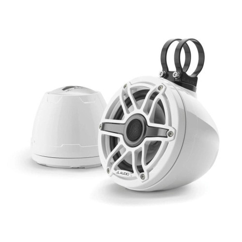 PartzBiz HD: 4414212-JL Audio ระบบโคแอกเชียลแบบปิดขนาด 6.5 นิ้วแผ่นปิดสีขาวเงาแบบสปอร์ตกระจังหน้า PartzBiz HD: 4414212-JL Audio ระบบโคแอกเชียลแบบปิดขนาด 6.5 นิ้วแผ่นปิดสีขาวเงาแบบสปอร์ตกระจังหน้า