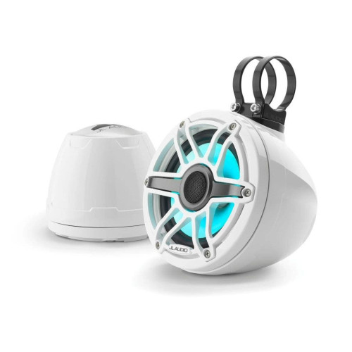 PartzBiz HD: 4414215-JL Audio 6.5 นิ้วระบบโคแอกเซียลแบบปิด W/LED กระจังหน้าแบบสปอร์ตสีขาวเงา PartzBiz HD: 4414215-JL Audio 6.5 นิ้วระบบโคแอกเซียลแบบปิด W/LED กระจังหน้าแบบสปอร์ตสีขาวเงา