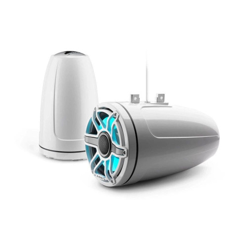 PartzBiz HD: 4414160-JL Audio 8.8 นิ้วระบบโคแอกเซียลทาวเวอร์แบบปิดพร้อม LED ทรานสเฟลกทีฟ; กระจังหน้าสปอร์ตสีขาวเงา PartzBiz HD: 4414160-JL Audio 8.8 นิ้วระบบโคแอกเซียลทาวเวอร์แบบปิดพร้อม LED ทรานสเฟลกทีฟ; กระจังหน้าสปอร์ตสีขาวเงา