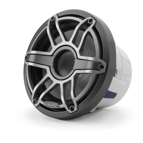 PartzBiz HD: 4414168-JL Audio 8-Inch Marine Subwoofer Driver สีเทาเมทัลลิค Trim Sport Grille; 4?