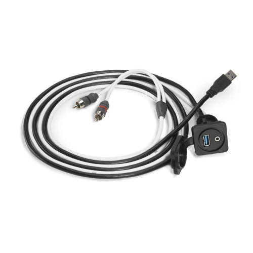 PartzBiz HD: 4414177-JL Audio Combo แจ็คเสียง 3.5 มม. และพอร์ต USB 9 สายสำหรับการติดตั้งแผง PartzBiz HD: 4414177-JL Audio Combo แจ็คเสียง 3.5 มม. และพอร์ต USB 9 สายสำหรับการติดตั้งแผง