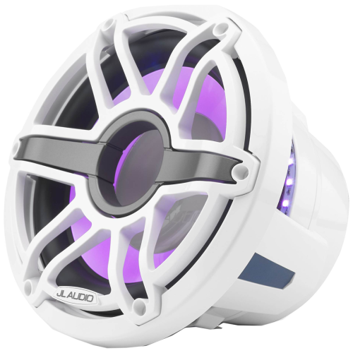 PartzBiz HD: 4414121-JL Audio M6 10 ” Marine Subwoofer w/LED Light - Free Air - สีขาวกลอส PartzBiz HD: 4414121-JL Audio M6 10 ” Marine Subwoofer w/LED Light - Free Air - สีขาวกลอส